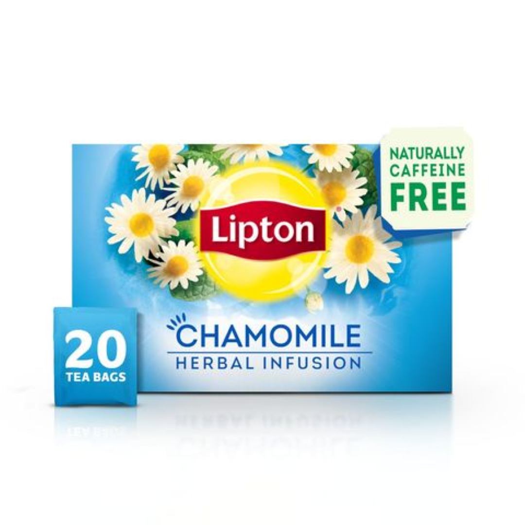 LIPTON CALMING CHAMOMILE HERBAL INFUSION 20'S